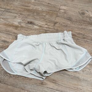 Lululemon hottie hot shorts ice blue